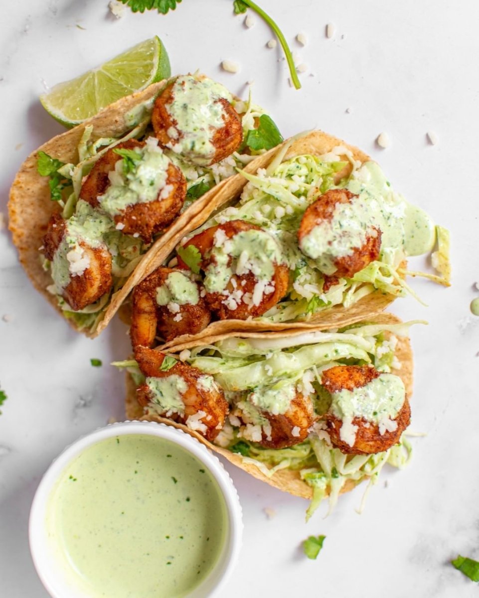 Shrimp Cilantro Lime Tacos