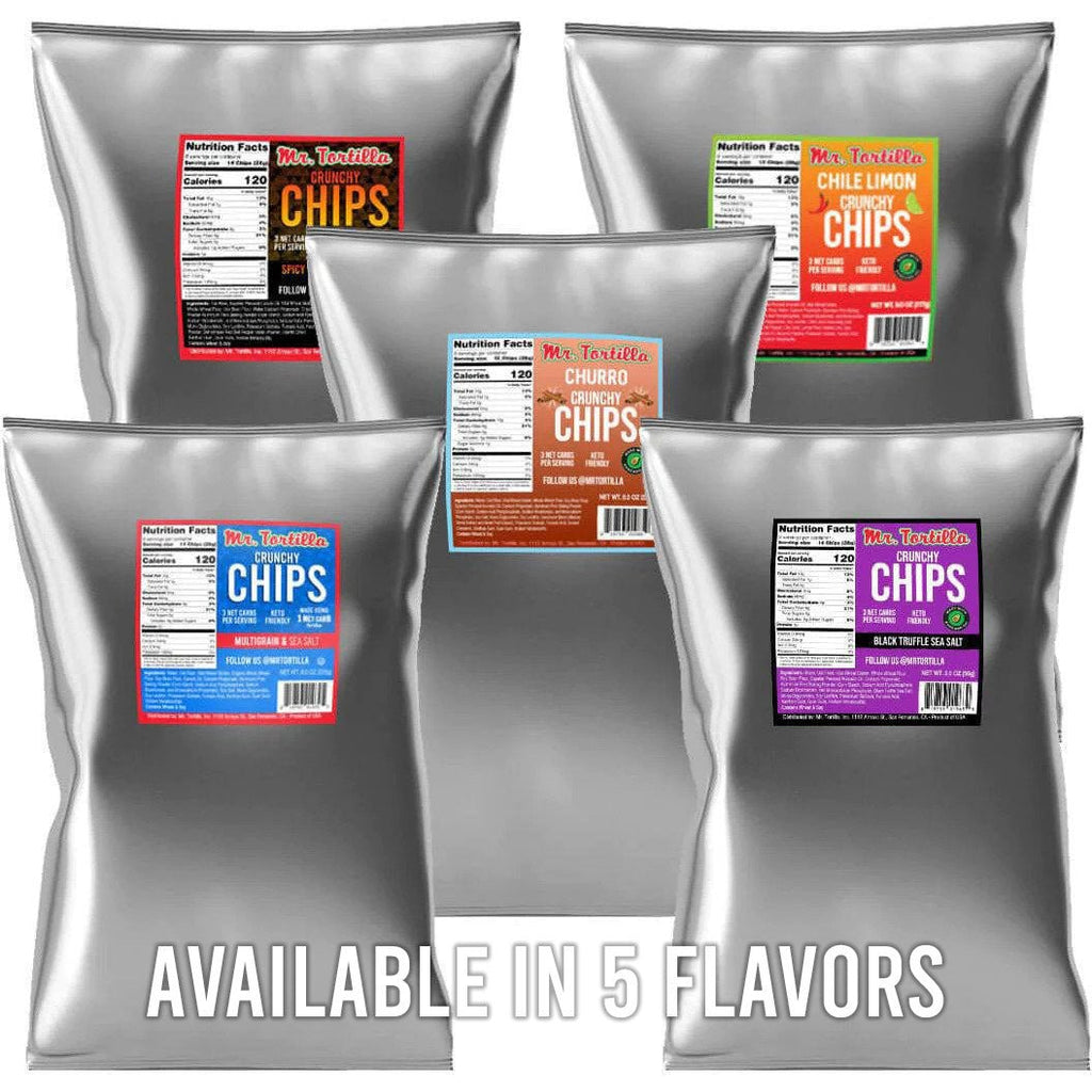 Crunchy Chips Bulk Pack - Mr. Tortilla Store