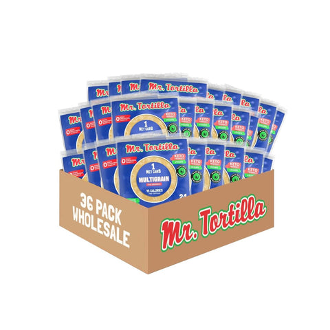 Wholesale 1 Net Carb Tortilla (36 Count) - Mr. Tortilla Store