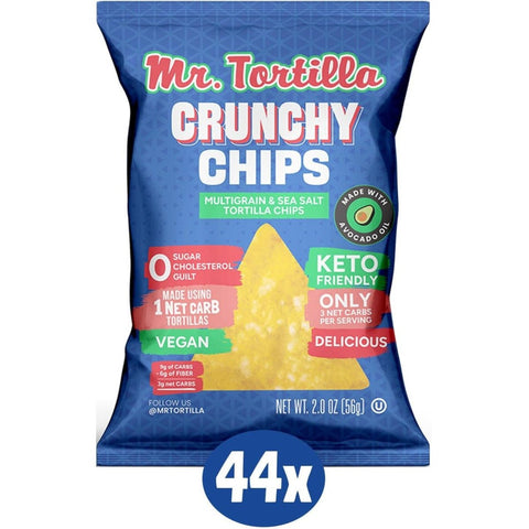 Wholesale Crunchy Chips - 44 Bags - Mr. Tortilla Store