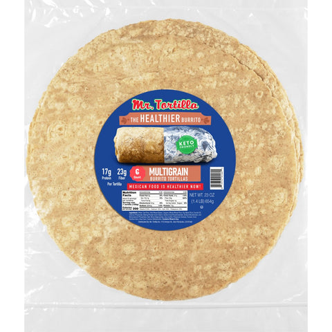 Wholesale Healthier Burrito (12 Bags/Box) - Mr. Tortilla Store